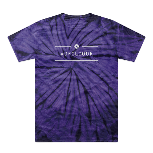 #OfclCook-S2 Tonal Spider Tie-Dye T-Shirt