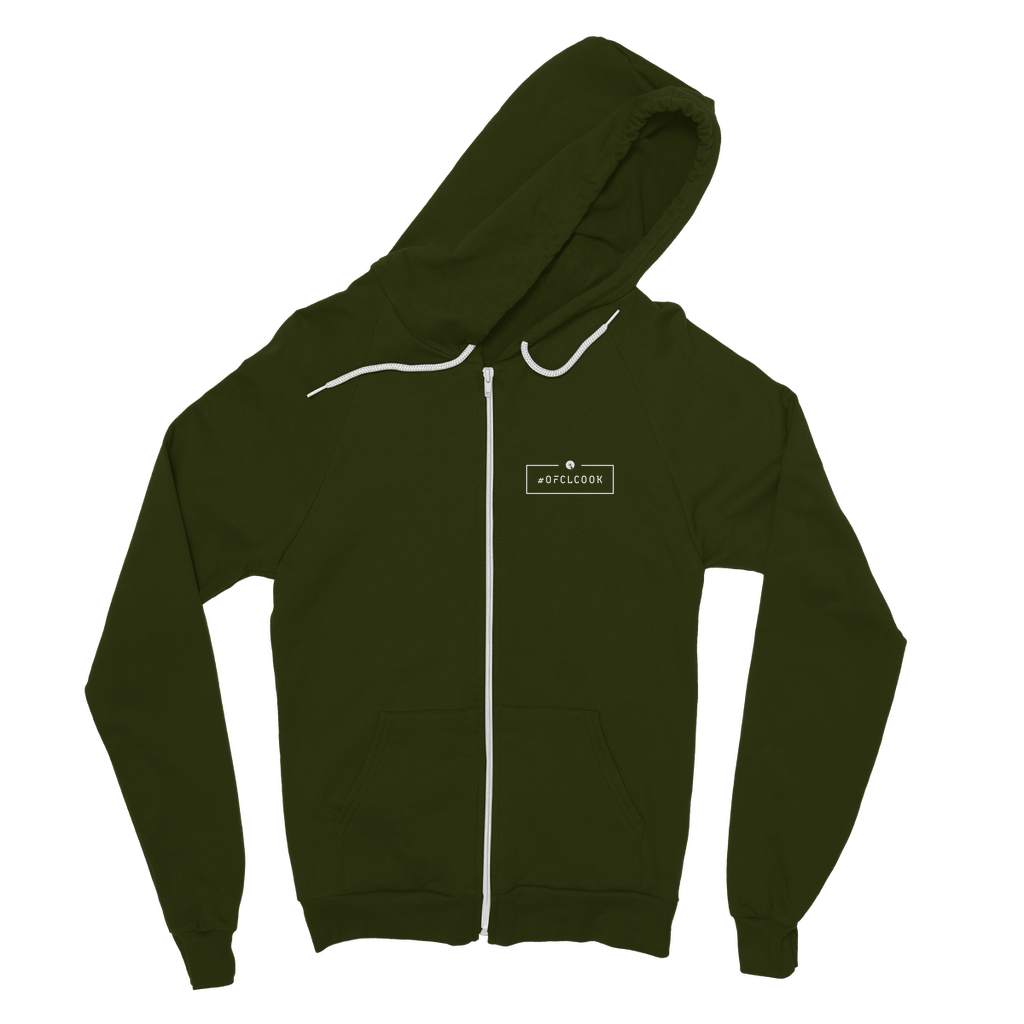 #OfclCook-S2 Classic Adult Zip Hoodie