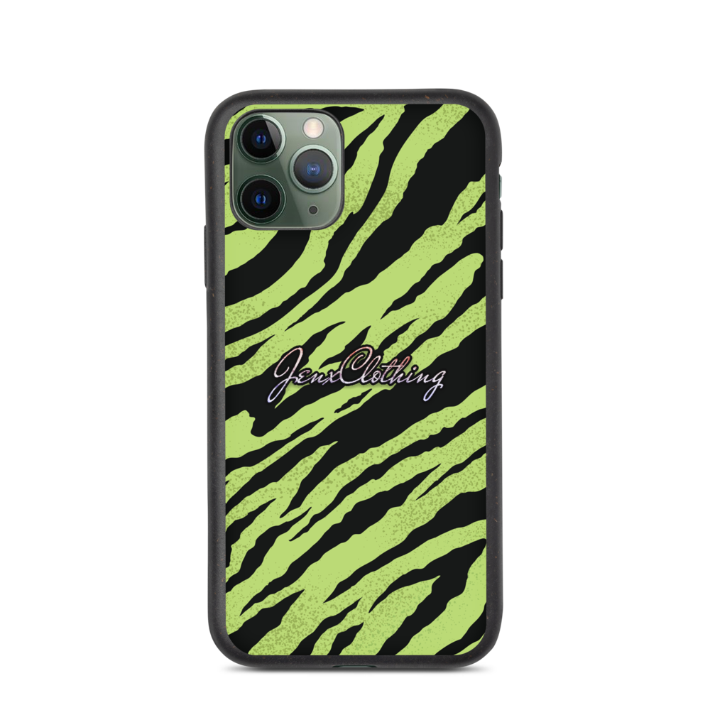 Signature iPhone Case - Green Tiger