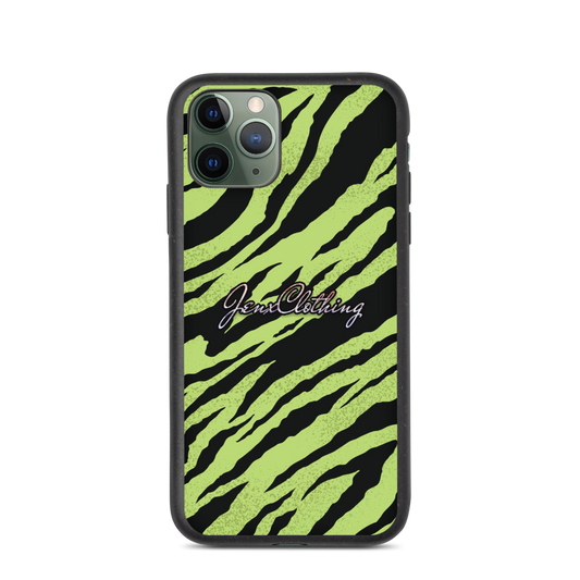 Signature iPhone Case - Green Tiger