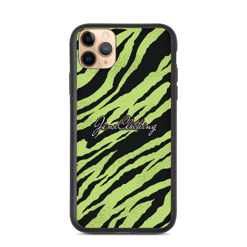 Signature iPhone Case - Green Tiger