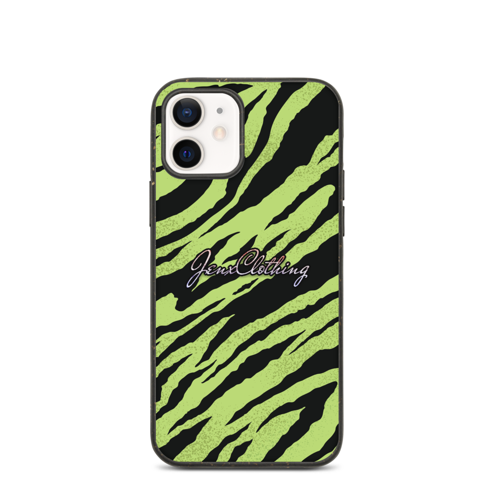 Signature iPhone Case - Green Tiger