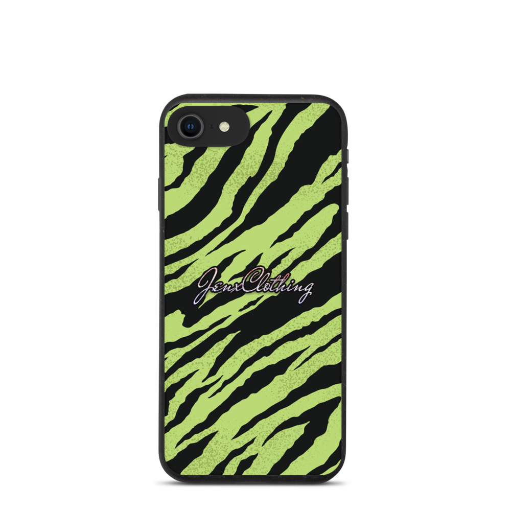 Signature iPhone Case - Green Tiger