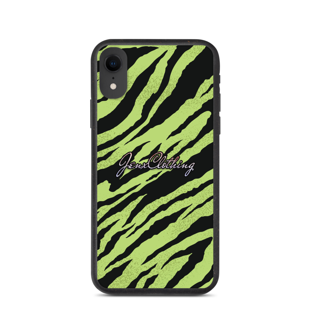 Signature iPhone Case - Green Tiger