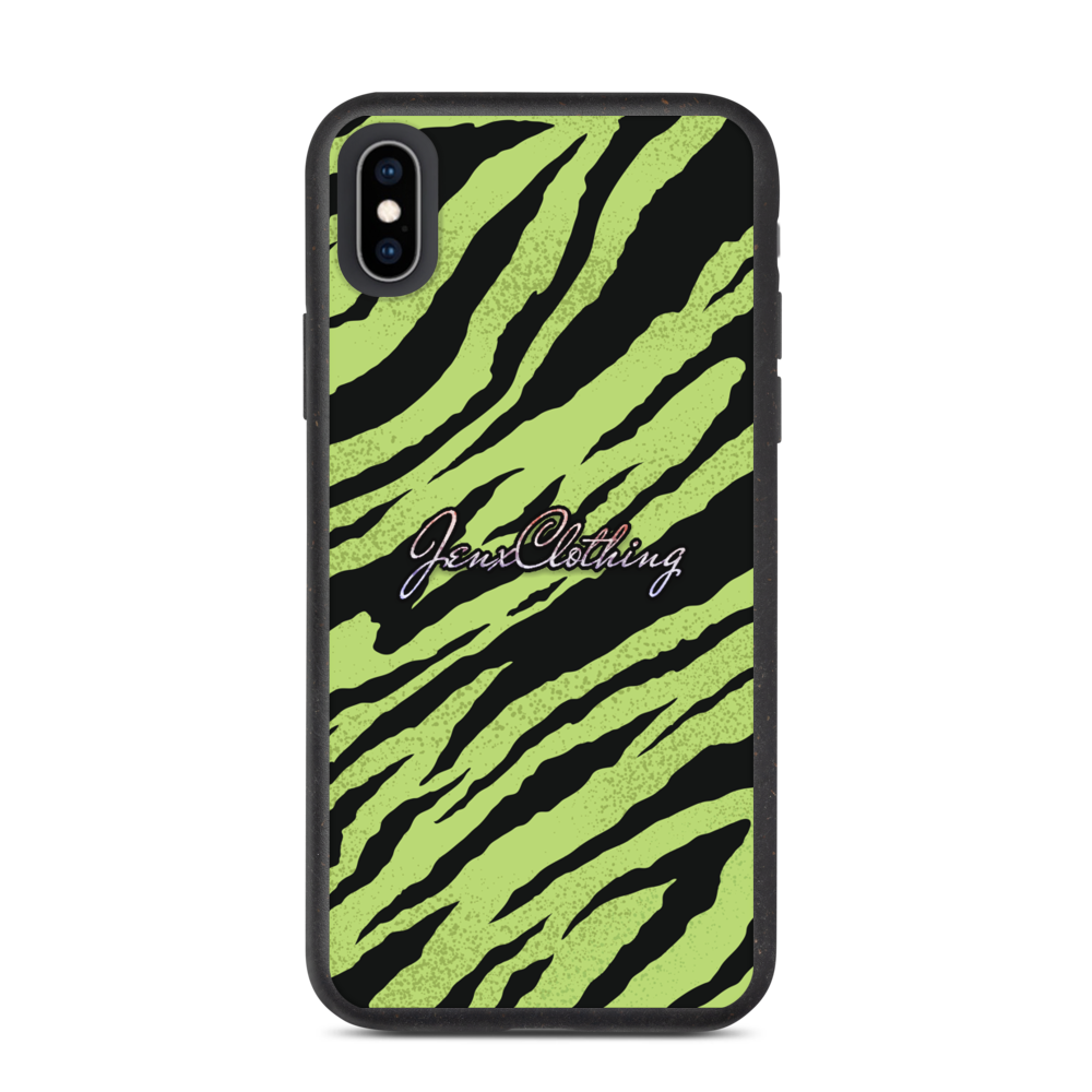 Signature iPhone Case - Green Tiger