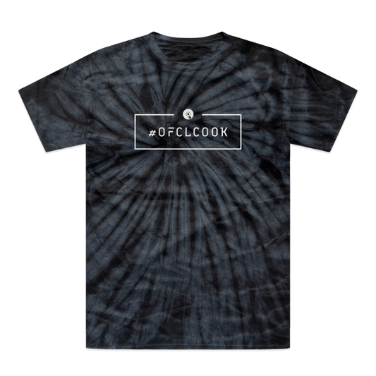 #OfclCook-S2 Tonal Spider Tie-Dye T-Shirt